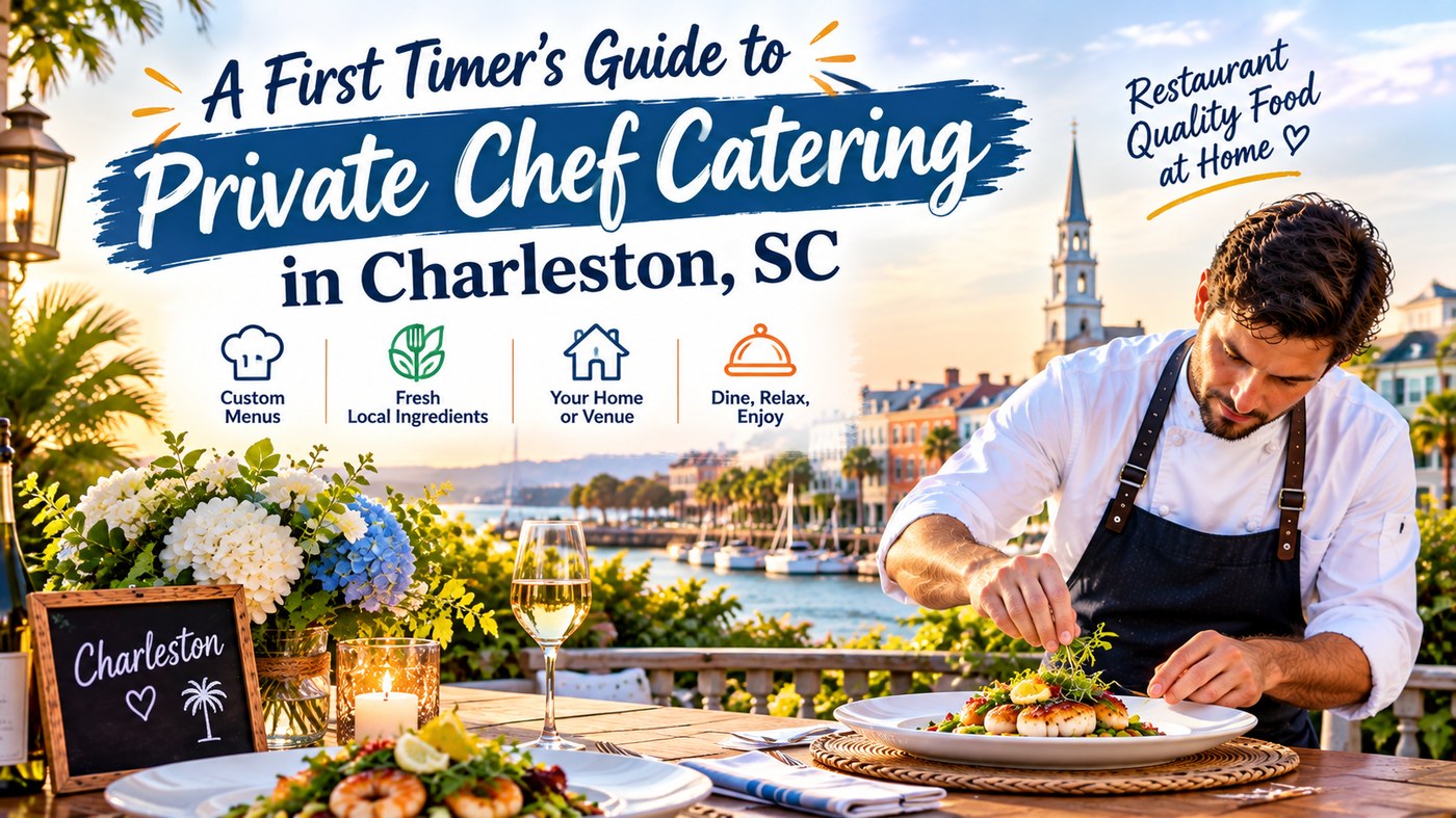 A First Timer’s Guide to Private Chef Catering in Charleston, SC